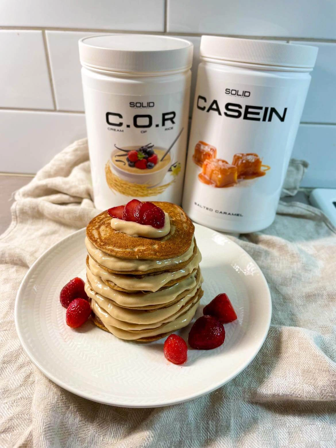 Cream of Rice pandekager