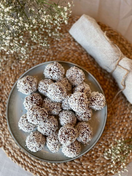 Chokoladekugler på 5 minutter
