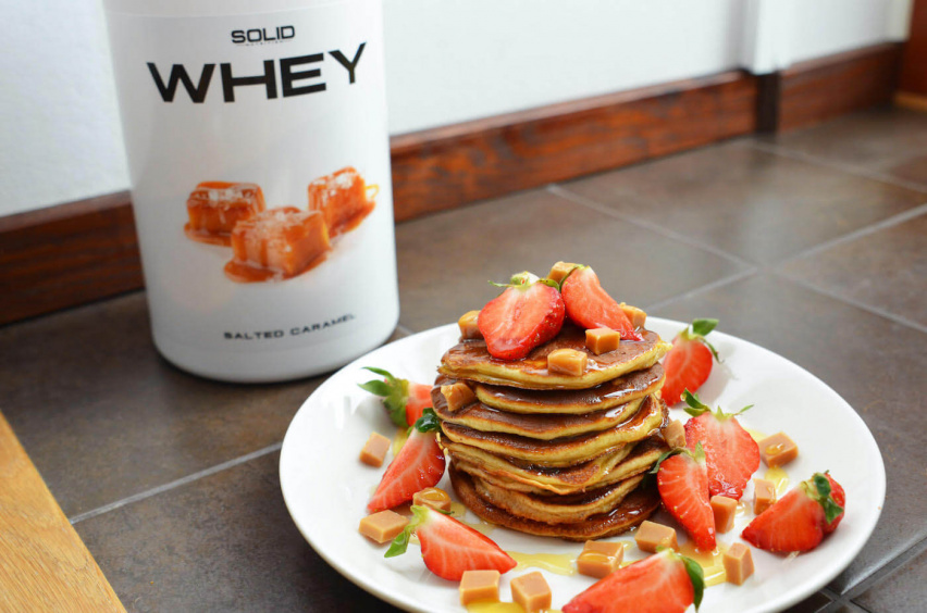 Pandekager med smag af salt karamel