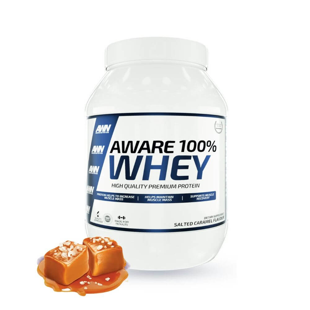 Aware Nutrition 100% Whey, 900 g (Salted Caramel)