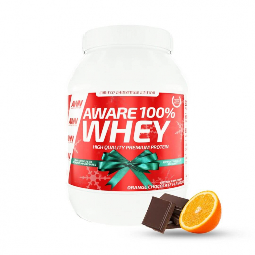 Aware Nutrition 100% Whey, 900 g (Orange Chocolate)