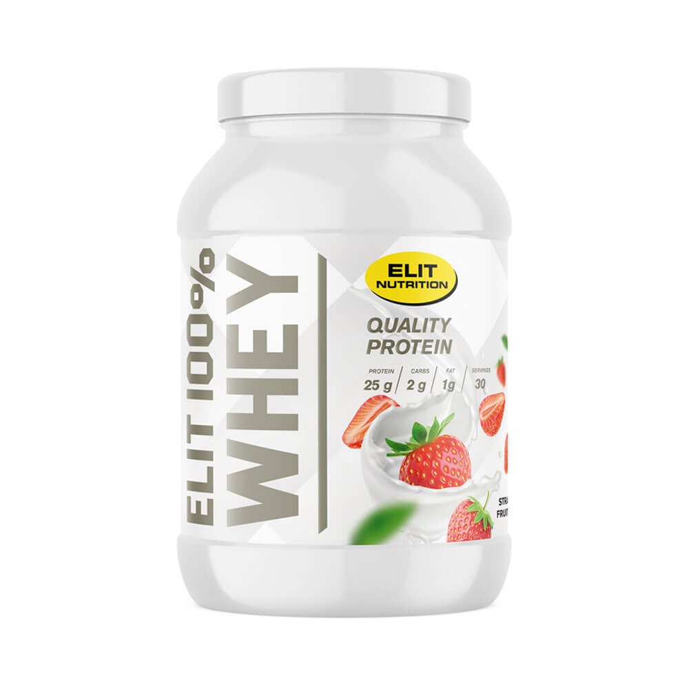 Elit Nutrition 100% Whey, 900 g (Strawberry)