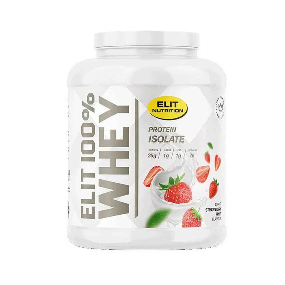 Elit Nutrition 100% Whey, 2000 g (Strawberry Fruit)