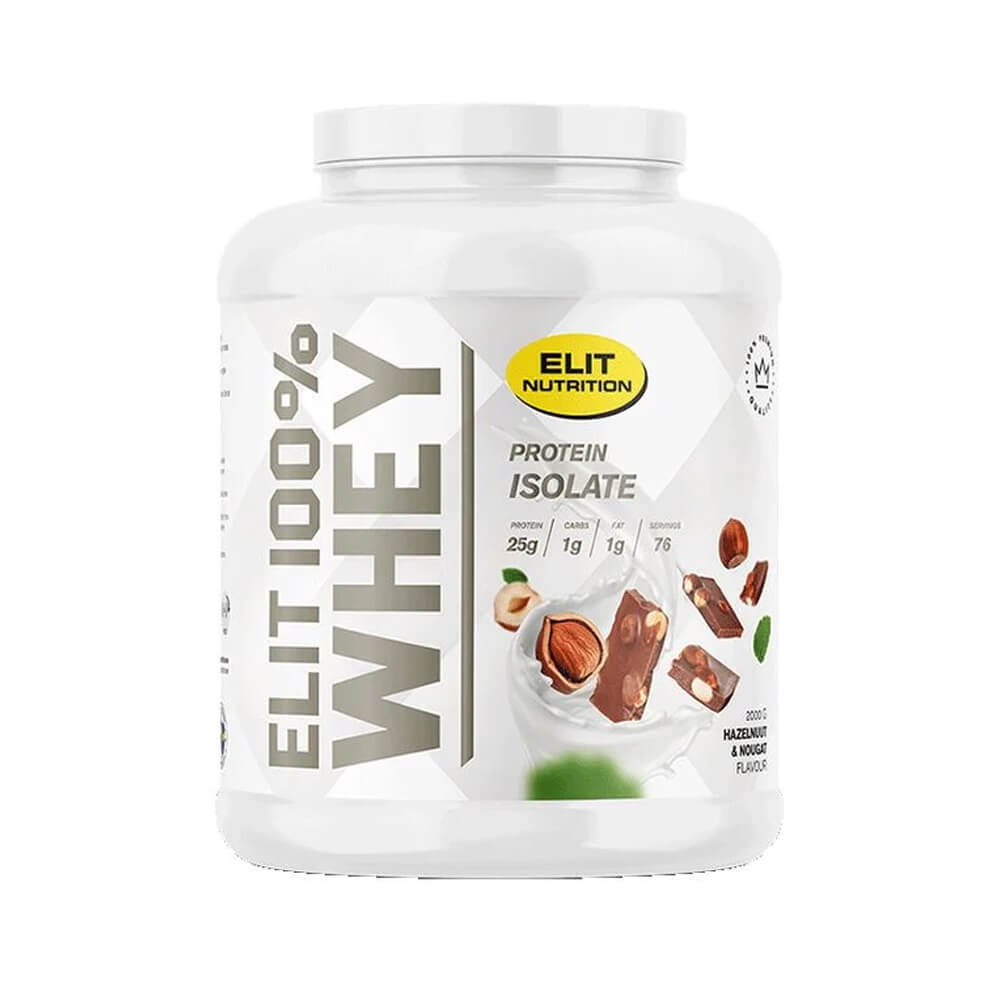 Elit Nutrition 100% Whey, 2000 g (Hazelnut &amp; Nougat)