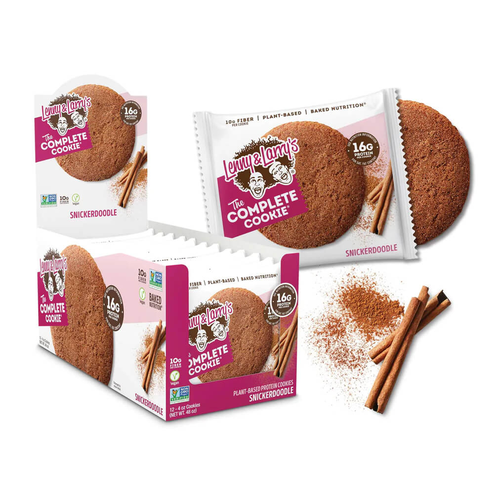 12 x Lenny &amp; Larry´s The Complete Cookie, 113 g (Snickerdoodle)