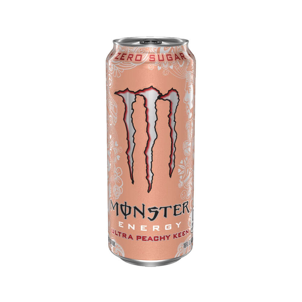 Monster Energy, 500 ml (Ultra Peachy Keen)