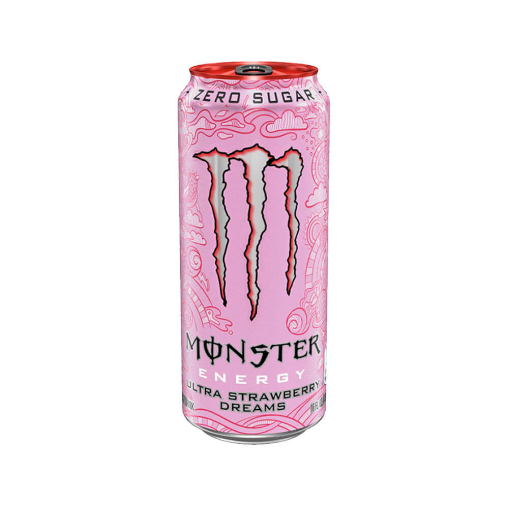 Monster Energy, 500 ml (Ultra Strawberry Dreams)