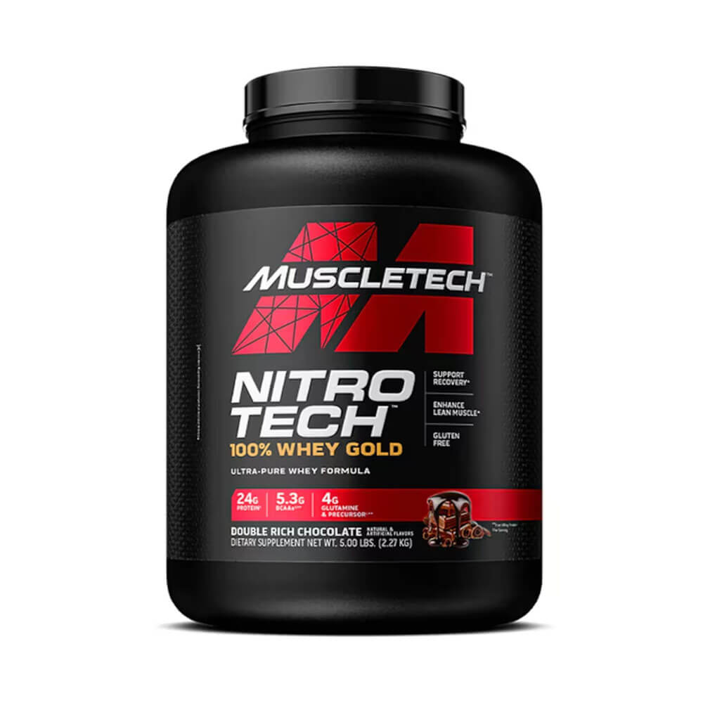 MuscleTech Nitro-Tech Whey Gold Protein, 2,2 kg (Double Rich Chocolate