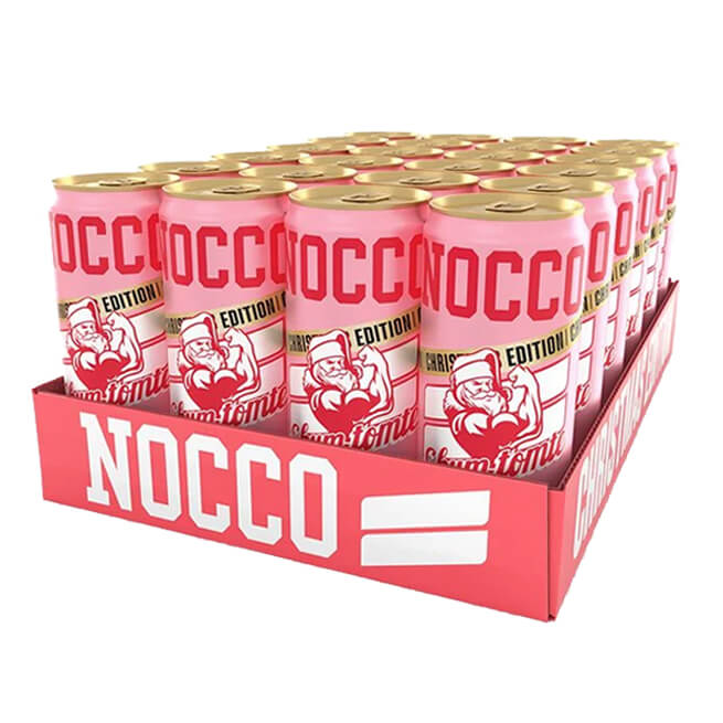 24 x NOCCO BCAA, 330 ml (Skum Tomte)