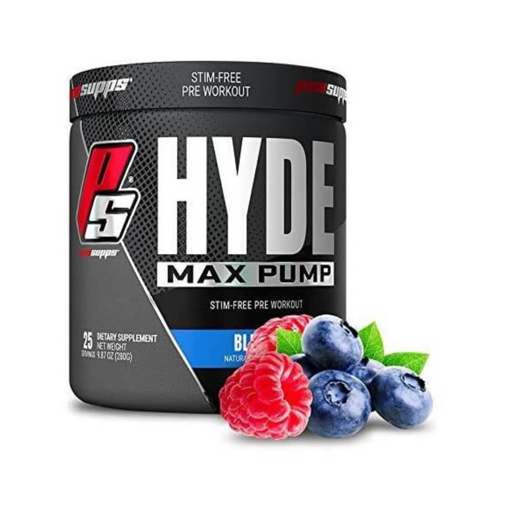 Pro Supps Hyde Max Pump, 25 serv. (Blue Razz)