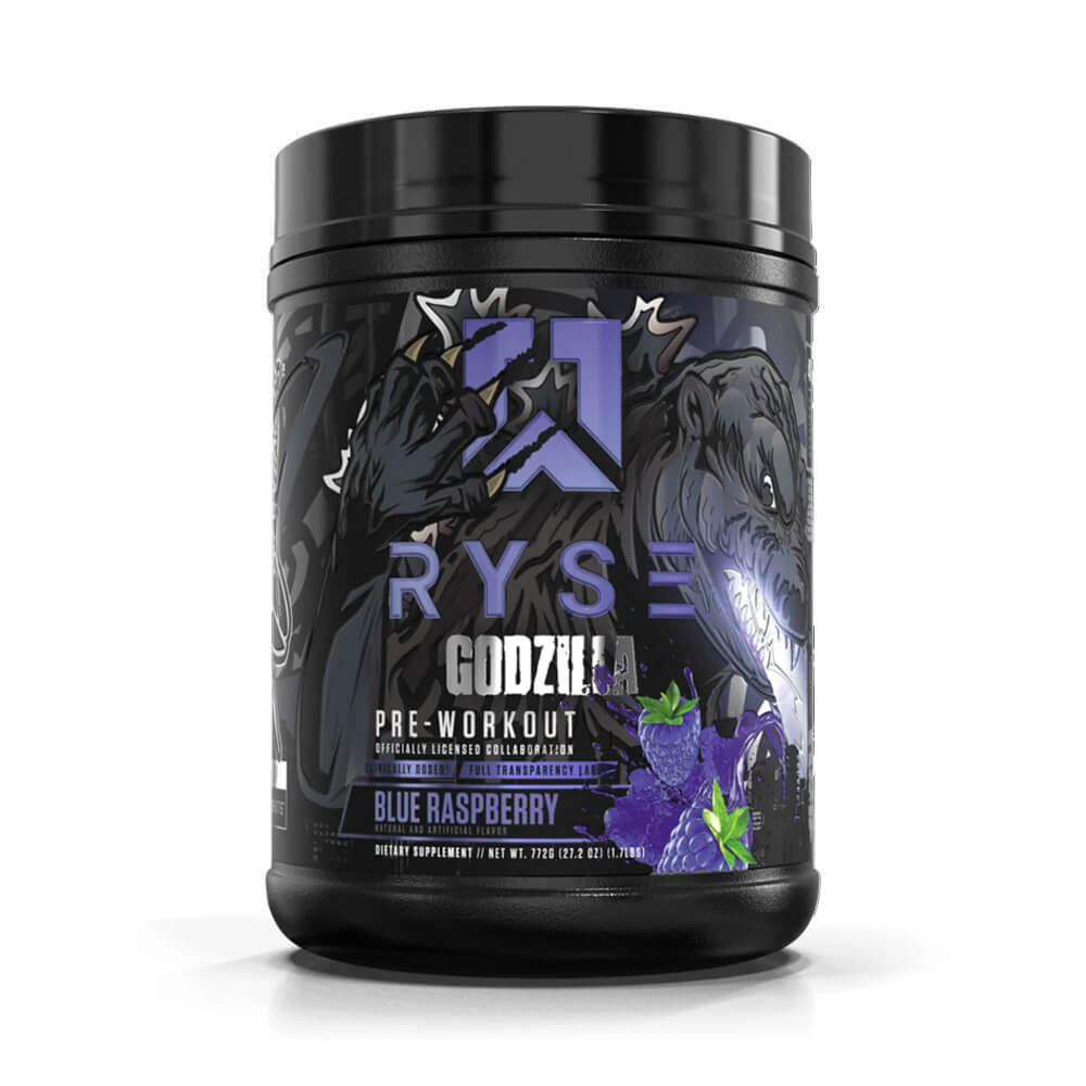 Ryse Supps Godzilla Pre-Workout, 40 serv. (Blue Raspberry)