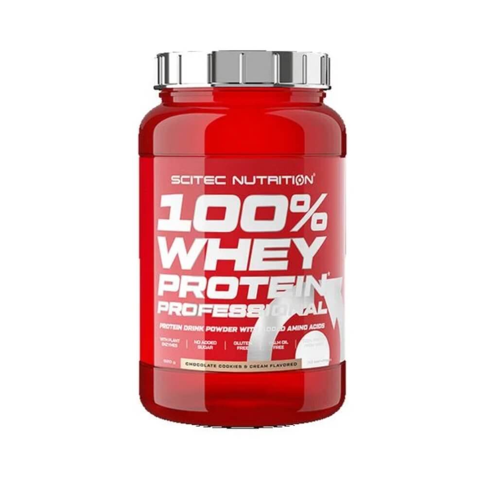 Scitec 100% Whey Protein Professional, 920 g (Chocolate Cookies &amp;