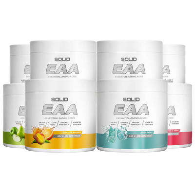 8 x SOLID Nutrition EAA, 300 g
