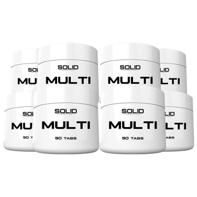 8 x SOLID Nutrition MULTI, 90 tabs