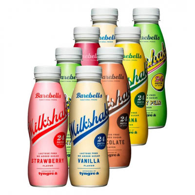 8 x Barebells Milkshake Mix, 330 ml