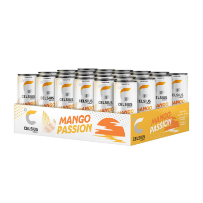 24 x Celsius, 355 ml (Mango Passion)