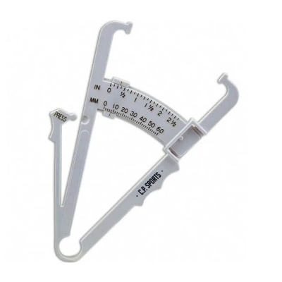 C.P. Sports Fat Caliper, Fat Measurement, white