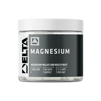 Delta Nutrition Magnesium, 100 caps