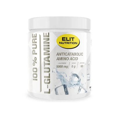 Elit Nutrition 100% Pure L-Glutamine, 300 g