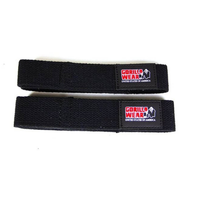 Gorilla Wear Gear Lifting Straps, black