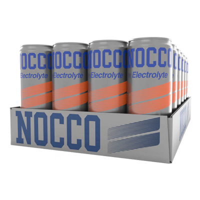 24 x NOCCO Electrolyte, 355 ml (Blood Orange)