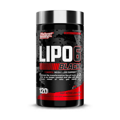 Nutrex Research LIPO-6 BLACK, 120 caps