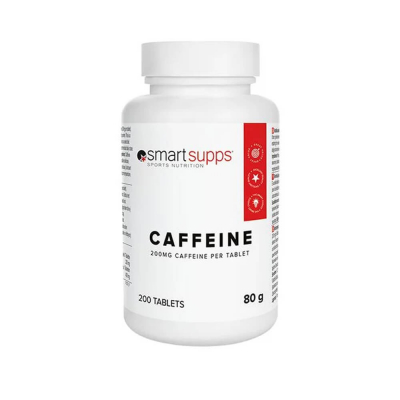 SmartSupps Caffeine, 200 tabs