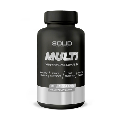 SOLID Nutrition BLACK LINE Multi, 90 mega caps