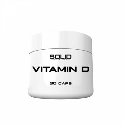 SOLID Nutrition Vitamin D, 90 caps