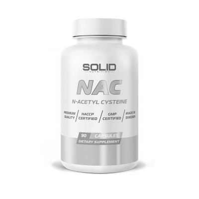 SOLID Nutrition NAC, 90 caps