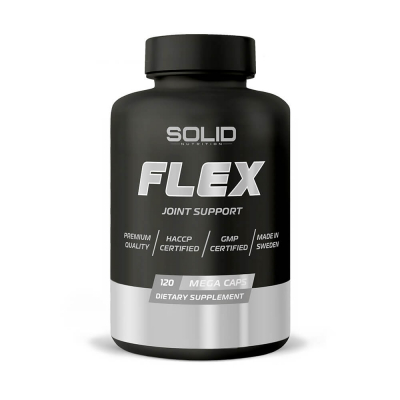SOLID Nutrition BLACK LINE Flex, 120 mega caps