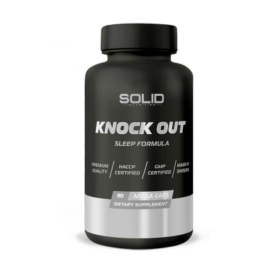 SOLID Nutrition BLACK LINE Knock Out, 90 mega caps