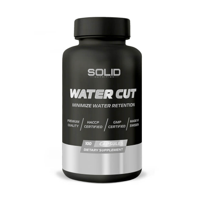 SOLID Nutrition BLACK LINE Water Cut, 100 caps