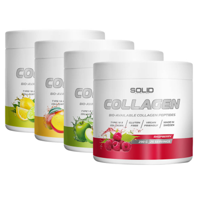 4 x SOLID Nutrition Collagen, 230 g