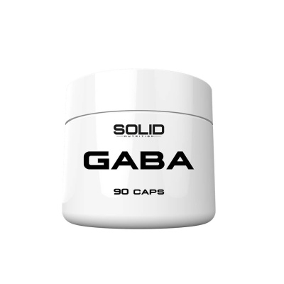 SOLID Nutrition GABA, 90 caps