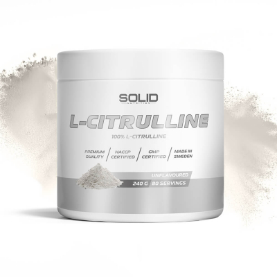 SOLID Nutrition L-Citrulline, 240 g