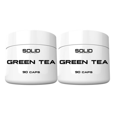 2 x SOLID Nutrition Green Tea, 90 caps