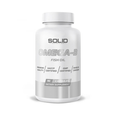 SOLID Nutrition Omega-3, 90 caps