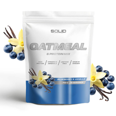 SOLID Nutrition Oatmeal & Protein Mix, 750 g
