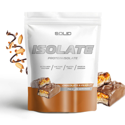 SOLID Nutrition Isolate, 750 g (Chocolate & Peanut)