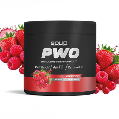 SOLID Nutrition BLACK LINE PWO, 400 g