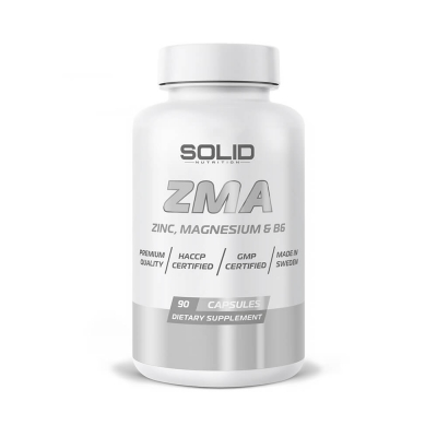 SOLID Nutrition ZMA, 90 caps