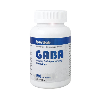 Sportlab GABA 500 mg, 120 caps