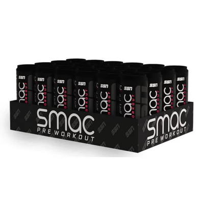 24 x SSN Smac PWO, 330 ml (Strawberry)
