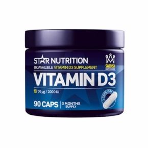 Star Nutrition Vitamin D3, 90 caps