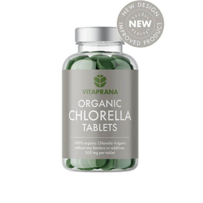 Vitaprana Organic Chlorella, 50 tabs