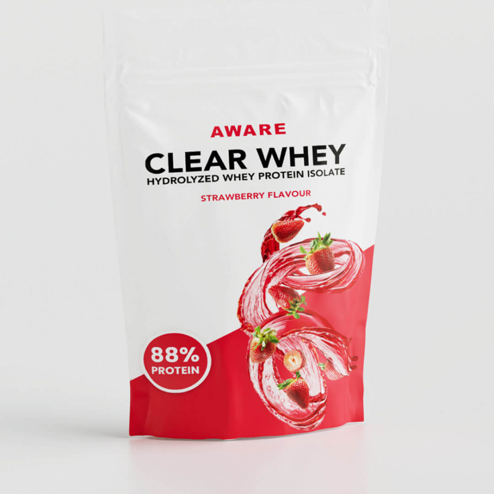 Aware Nutrition Clear Whey, 500 g i gruppen Kosttilskud & Fødevarer / Proteinpulver / Clear Whey hos Tillskottsbolaget (AWARE89536)