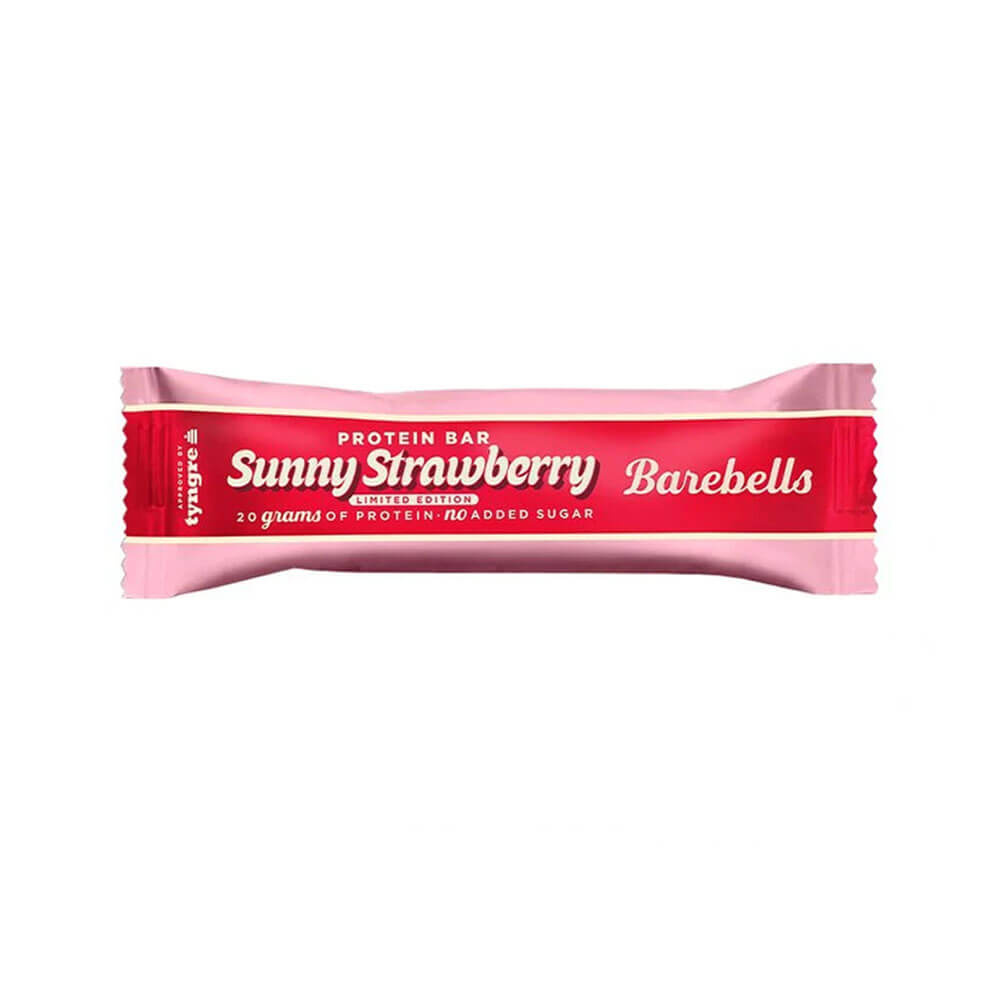 Barebells Proteinbar, 55 g (Sunny Strawberry) i gruppen Bars / Proteinbarer hos Tillskottsbolaget (BAREBELLS1CCL12C-23)