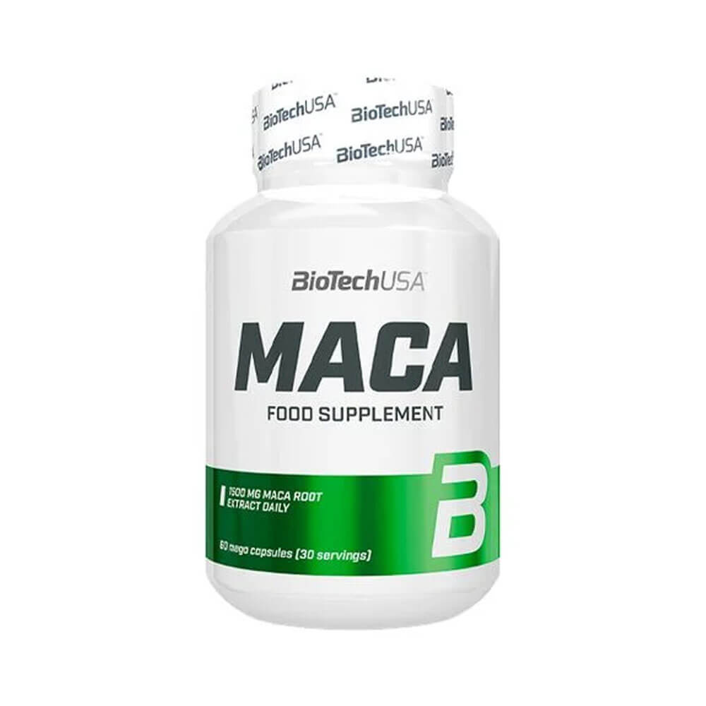 BioTechUSA Maca, 60 caps i gruppen Kosttilskud & Fødevarer / Sundhedskost / Superfoods hos Tillskottsbolaget (BIOTECH5643)