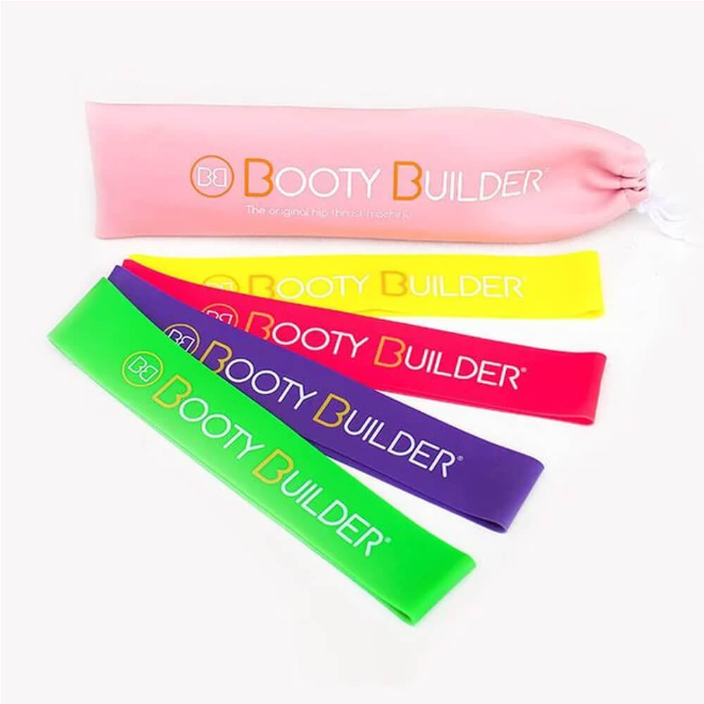 Booty Builder Mini Bands, Pink, 4-pack i gruppen Træningstilbehør / Træningsudstyr hos Tillskottsbolaget (BOOTY1)